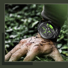 Load image into Gallery viewer, Car Rim Watch-Waterproof Stainless Steel Japanese Quartz Wrist Watch Sports Men’s Watches